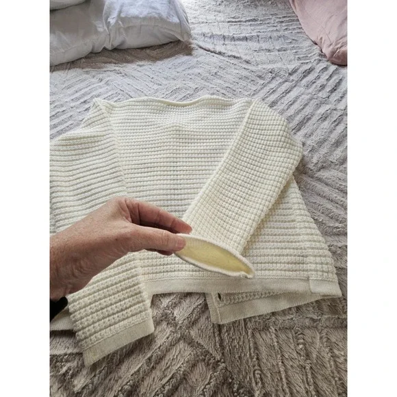 Pretty Garden Cream Button Up Cardigan US M - Picture 6 of 13